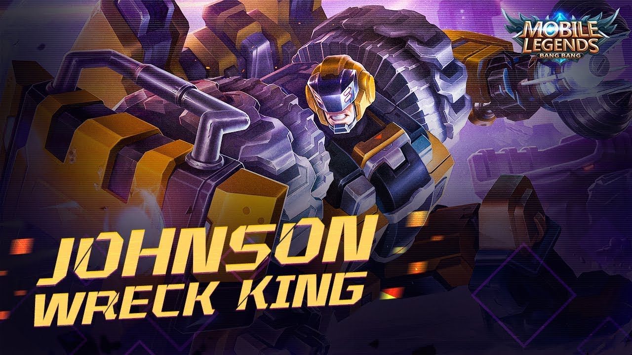Johnson Hero Tank Mobile Legends yang Bisa Berubah Jadi Mobil